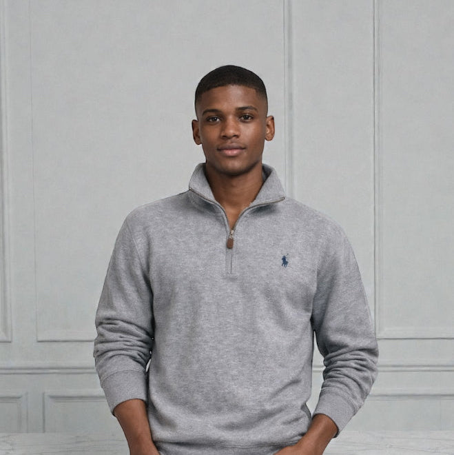Polo Gry Sweater Qtr Zip